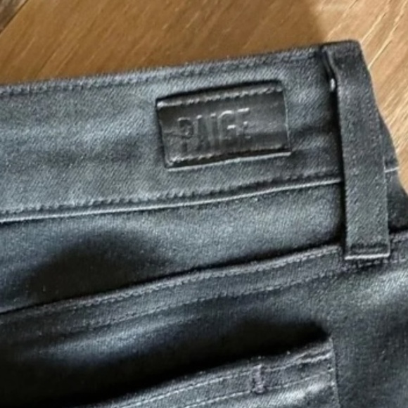 PAIGE Verdugo Ankle Jeans – Sterling Dark Coated – Size 25 - Picture 7 of 10